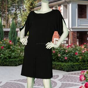 Y2K Evovorro Black Dress XS